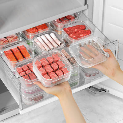 Food Storage Box Vegetable Frozen Meat Refrigerator Food Storage Fruit Storage Box Microwave