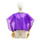 Water Cube Shawl-Purple