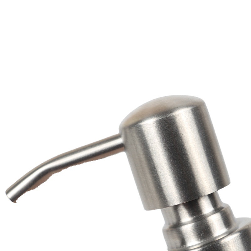 Factory spot new press emulsion bottle pump head 28/400 screw tooth liquid volume 2cc304 stainless steel pump head