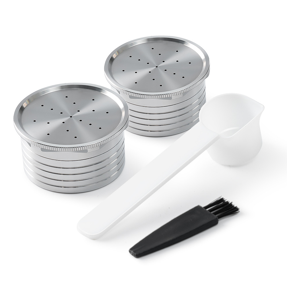 Amazon Hot Sale Compatible Essse Espresso Coffee Machine Reusable Stainless Steel Capsule Filter Cup