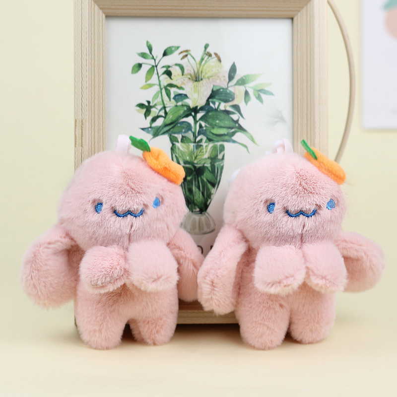 Creative cartoon octopus plush toy rabbit doll bag keychain pendant octopus doll doll