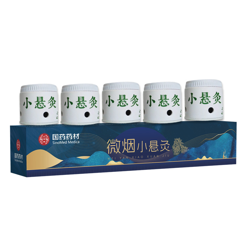 Chinese Medicine medicine micro-smoke small suspension moxibustion wet pot household appliance portable moxa column moxibustion moxibustion tube indoor portable