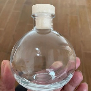 Spot 250ml 200ml 120mll round ball plug drift bottle wishing bottle beverage bottle craft bottle