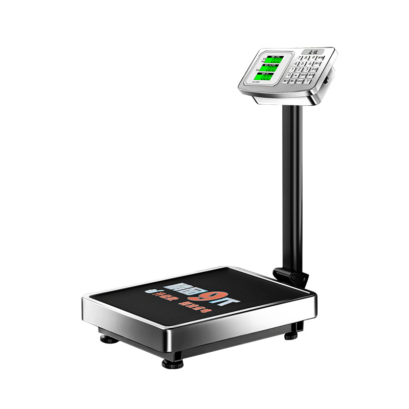 Jin Wang electronic commercial platform scale 300kg small 100kg cargo scale wholesale selling vegetable pricing market weight scale