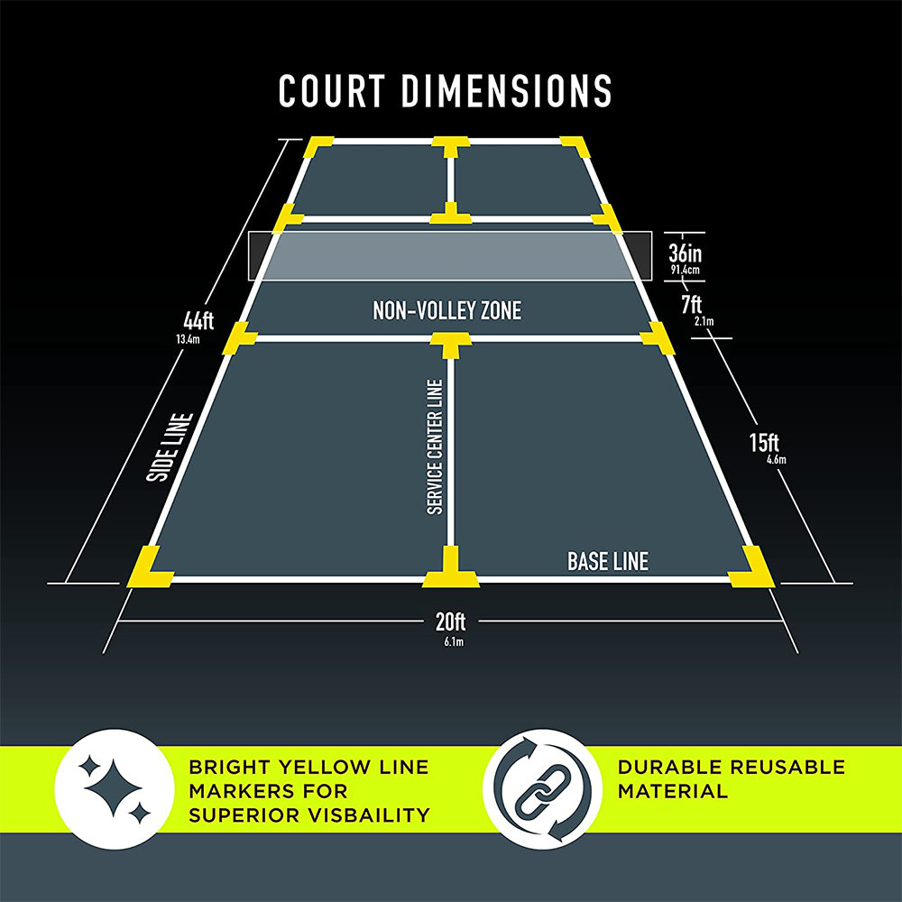 New Product Peak Racket Field Boundary Line Sports Field Boundary Mark Set Sports Auxiliary Accessories Brand Mark