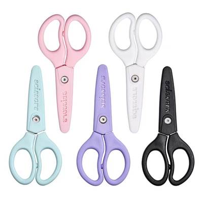 Children's complementary food ceramic scissors household baby baby food scissors portable small cut vegetable meat noodles kitchen scissors in stock