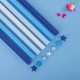 Blue gradient 22CM short style (540 sheets/pack)