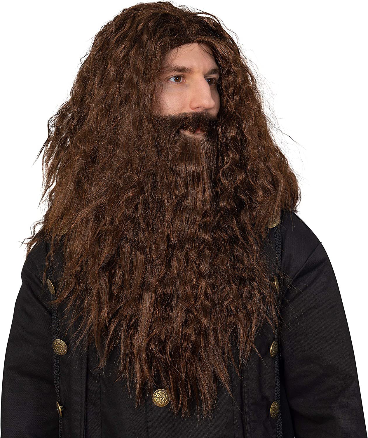 Christmas Grandpa Wig Beard Wizard Wigs Beard Suit Lord of the Rings Gandalf Wigs Beard