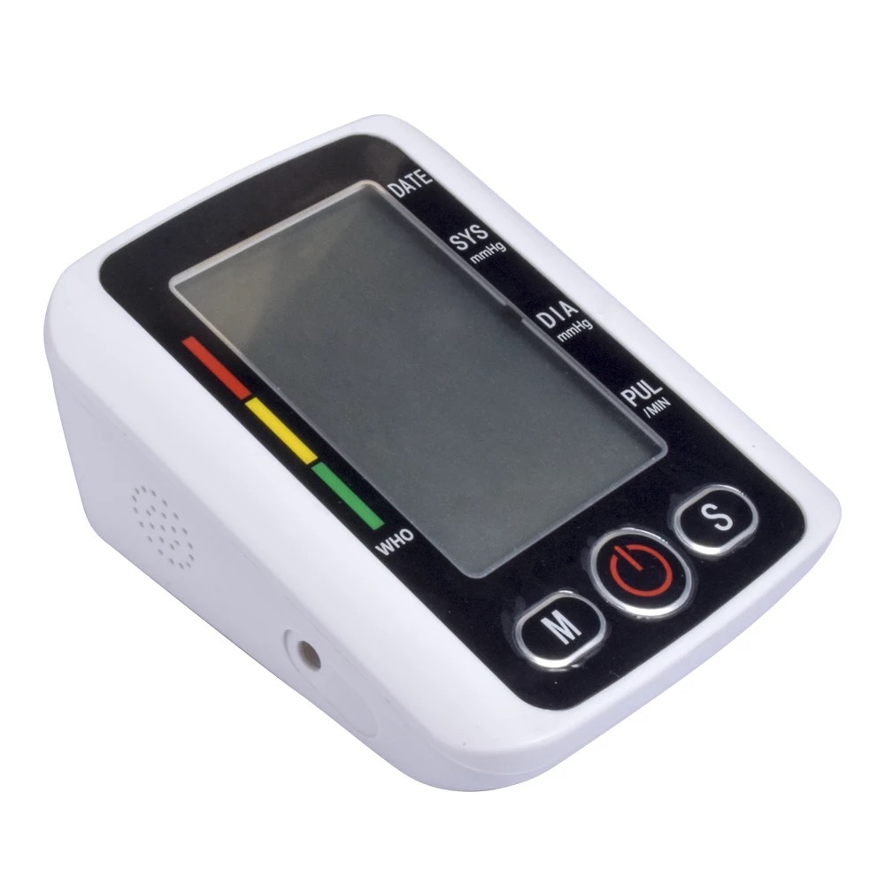 Factory direct English electronic sphygmomanometer USB plug-in home English voice Amazon export foreign trade