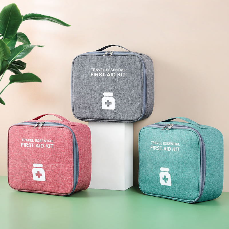 Travel portable medicine storage bag for primary school students epidemic prevention bag first aid medicine bag medical bag emergency children health bag