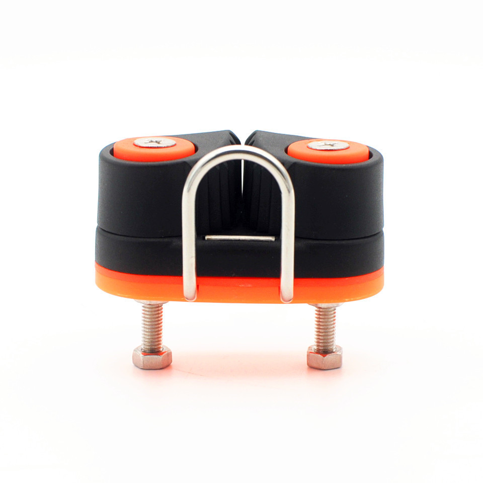 Cross-border rope clamp reinforced nylon rope clamp double ball rope clamp wire clamp wire clamp plate lock Rope Piece