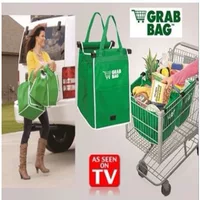TV продукты GRAB BAG сумка для покупок супермаркет сумка для покупок зеленая сумка для защиты окружающей среды зеленая сумка для покупок