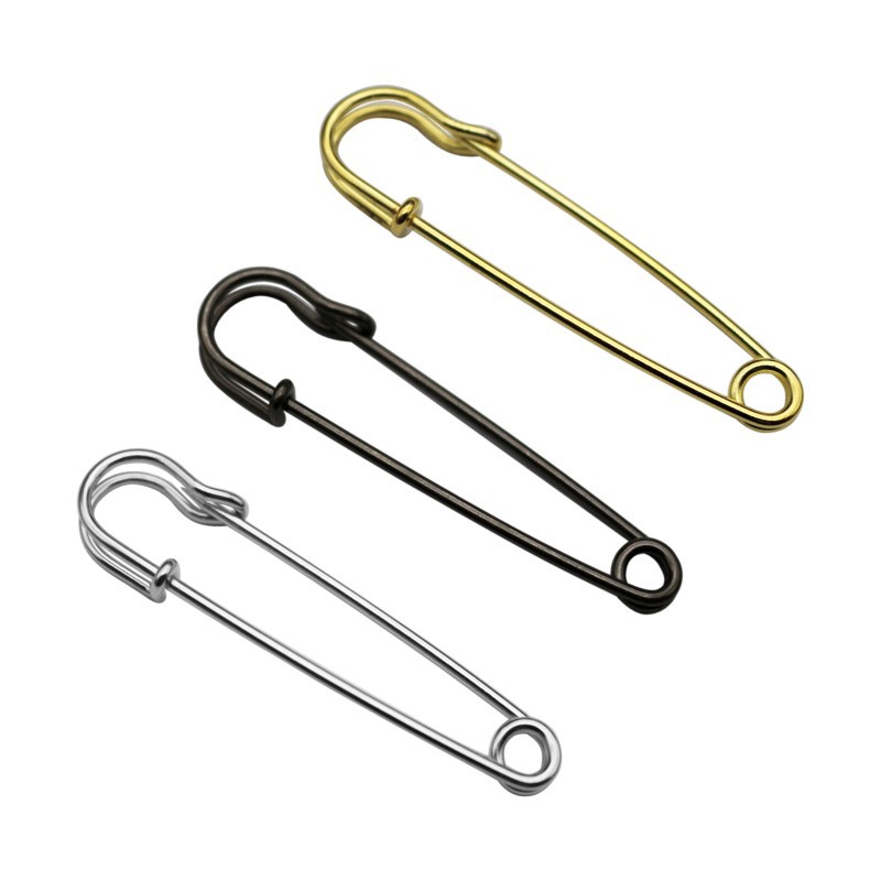 Thick pin pin fixed clothes large thick safety steel pin oversized sweater diy cardigan brooch hard