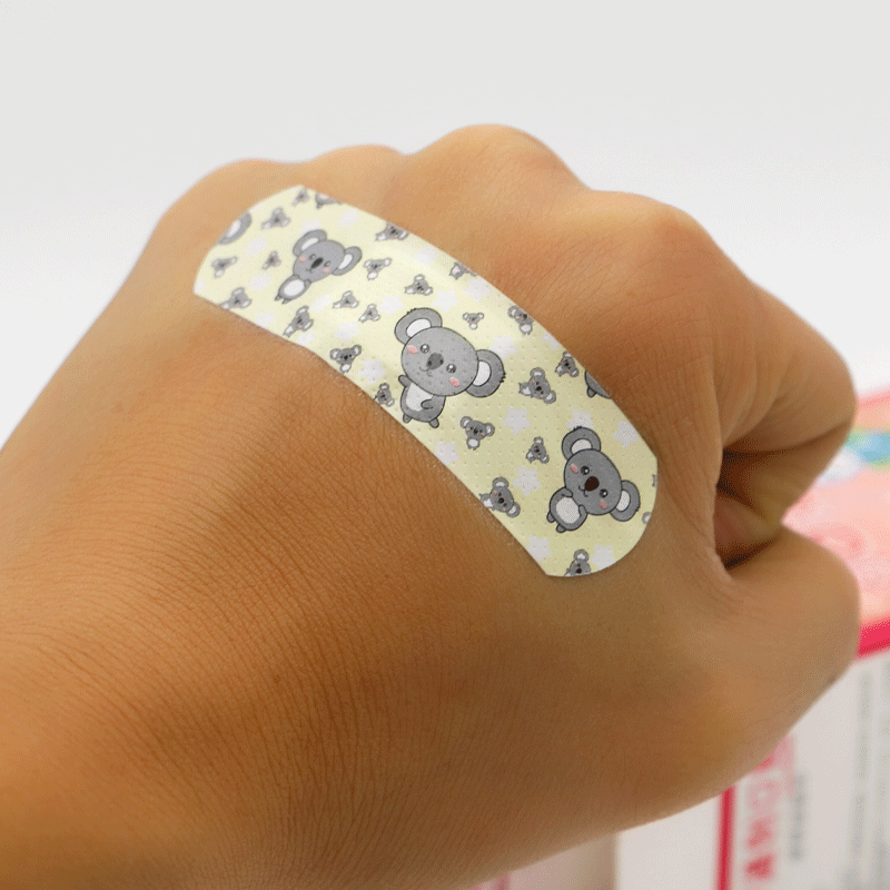 Xinou cartoon band-aid waterproof OK stretch cute children's Korean-style elastic breathable Band-Aid 100 pieces/box