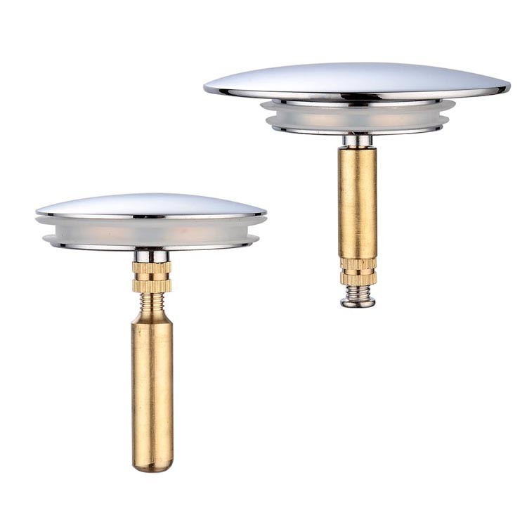 Wholesale full copper bathtub plug head is only suitable for rotating bathtub drain switch bathtub drain accessories leakage