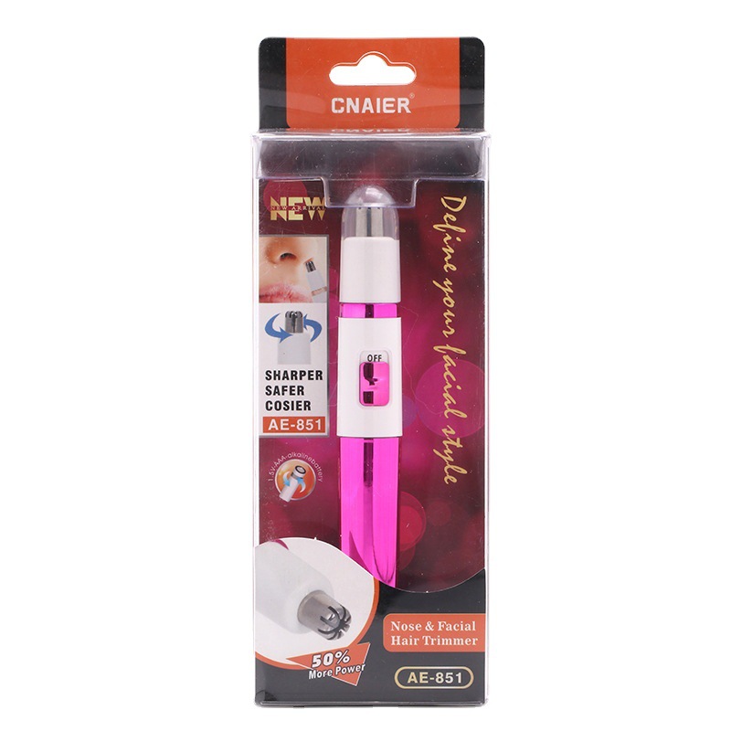 Cross-border hot sale Al Electric Universal nose hair trimmer Shaver hair removal instrument nose hair removal device factory direct sales