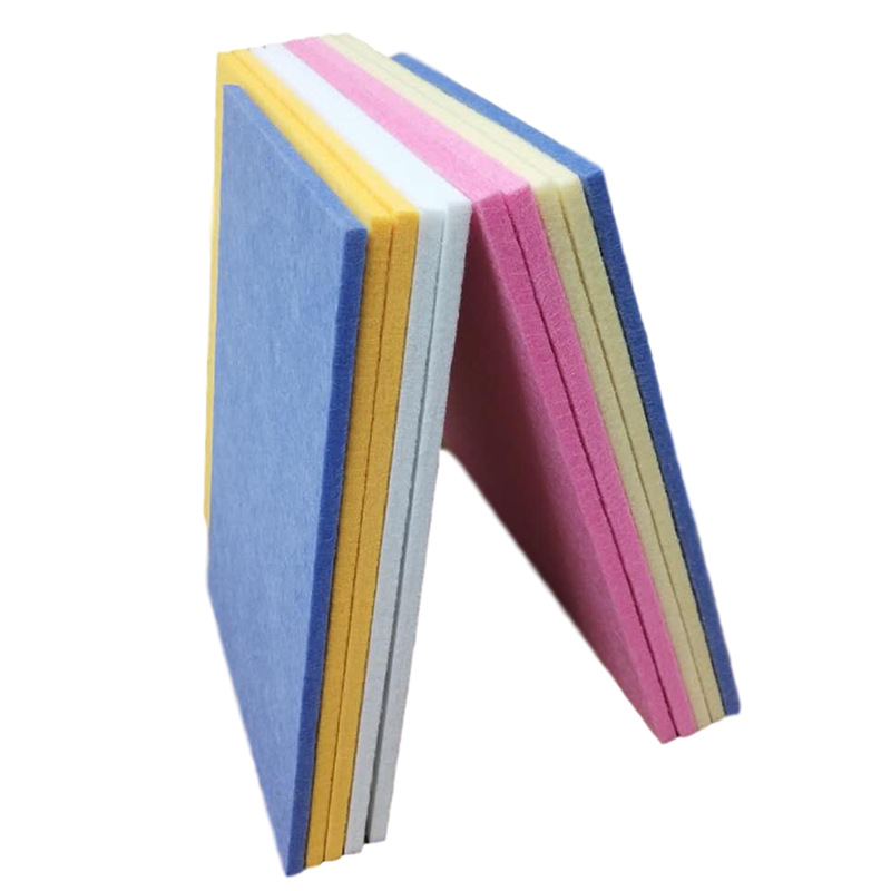Polyester Fiber Acoustic Board Wall Decoration Felt Sound Insulation Board Kindergarten Felt Wall Sticker KTV Piano Room Decorative Board