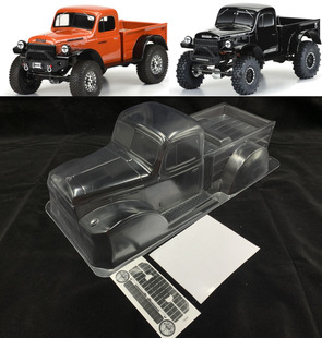 1/10 climbing car shell 1946 Dodge Dodge vintage pickup car shell SCX10 TRX4 truck shell 313mm