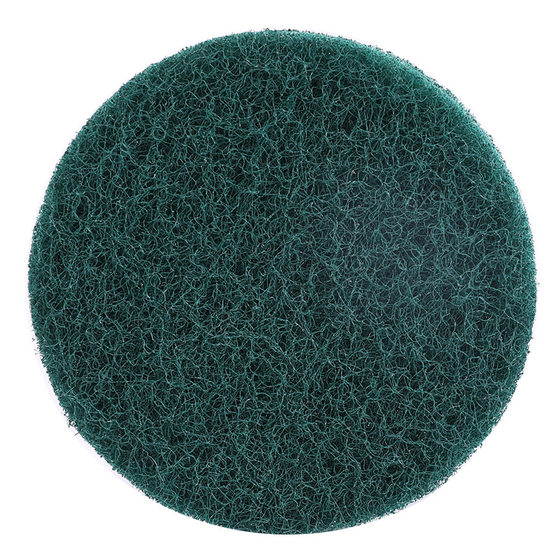 Industrial scouring cloth wholesale 4 inch 5 inch nylon Emery brushed cloth kitchen cleaning polishing flocking scouring cloth