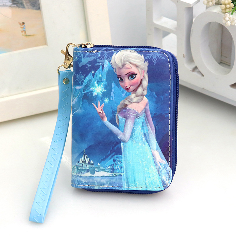 A generation of spot ins small fresh Japanese and Korean trend cartoon princess children's girls short portable coin purse