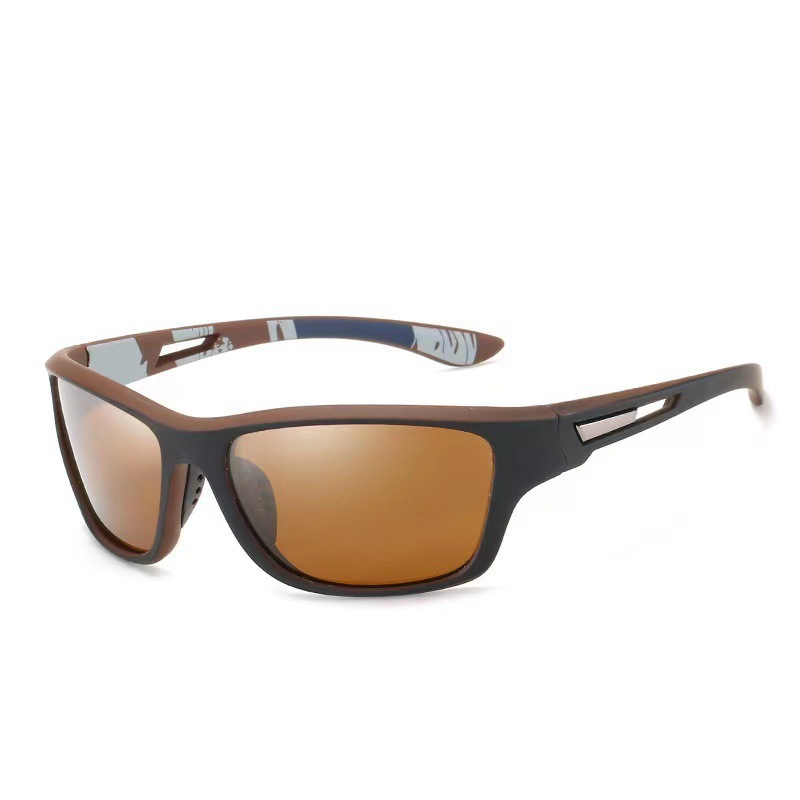 Cross-border Sports Running Sunglasses Men's Polarized Colorful Film Sunglasses Moisture Windproof Riding Glasses Wholesale