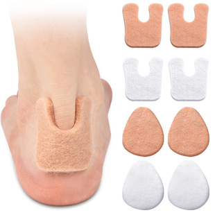 Felt pad forefoot pad thickened foot forefoot metatarsal half size pad high heels anti-slip sweat-absorbent anti-wear felt foot pad