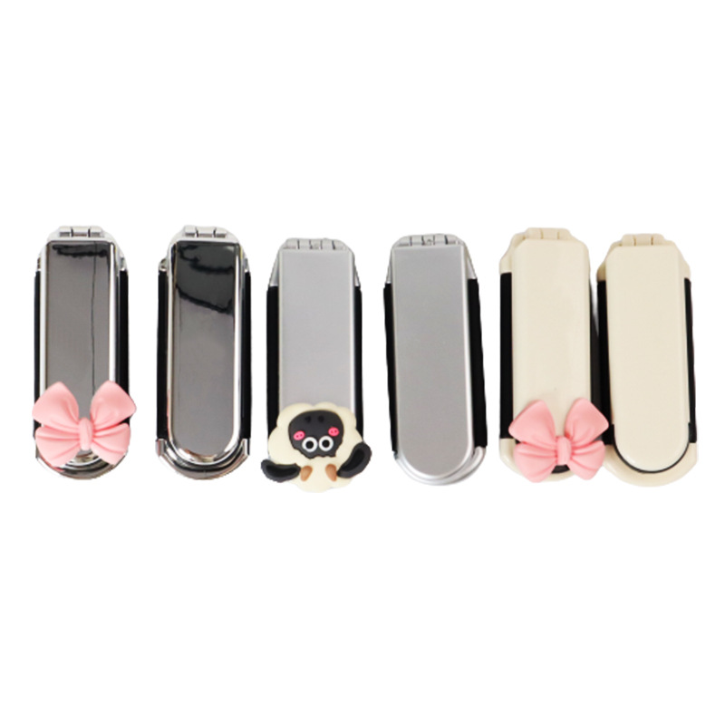 Folding Comb Portable Air Cushion Comb Portable Comb Two-in-One Bag Small Comb Air Bag Comb Mini Folding Mirror Comb