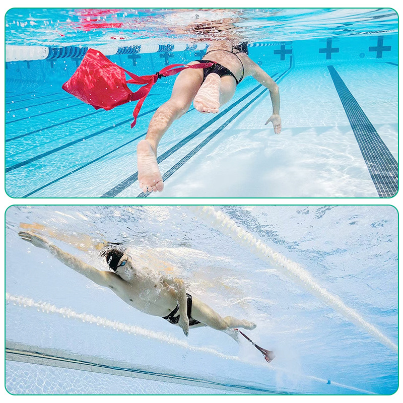 swimming resistance umbrella children adult swimming training back float water bag traction resistance umbrella swimming training device resistance umbrella