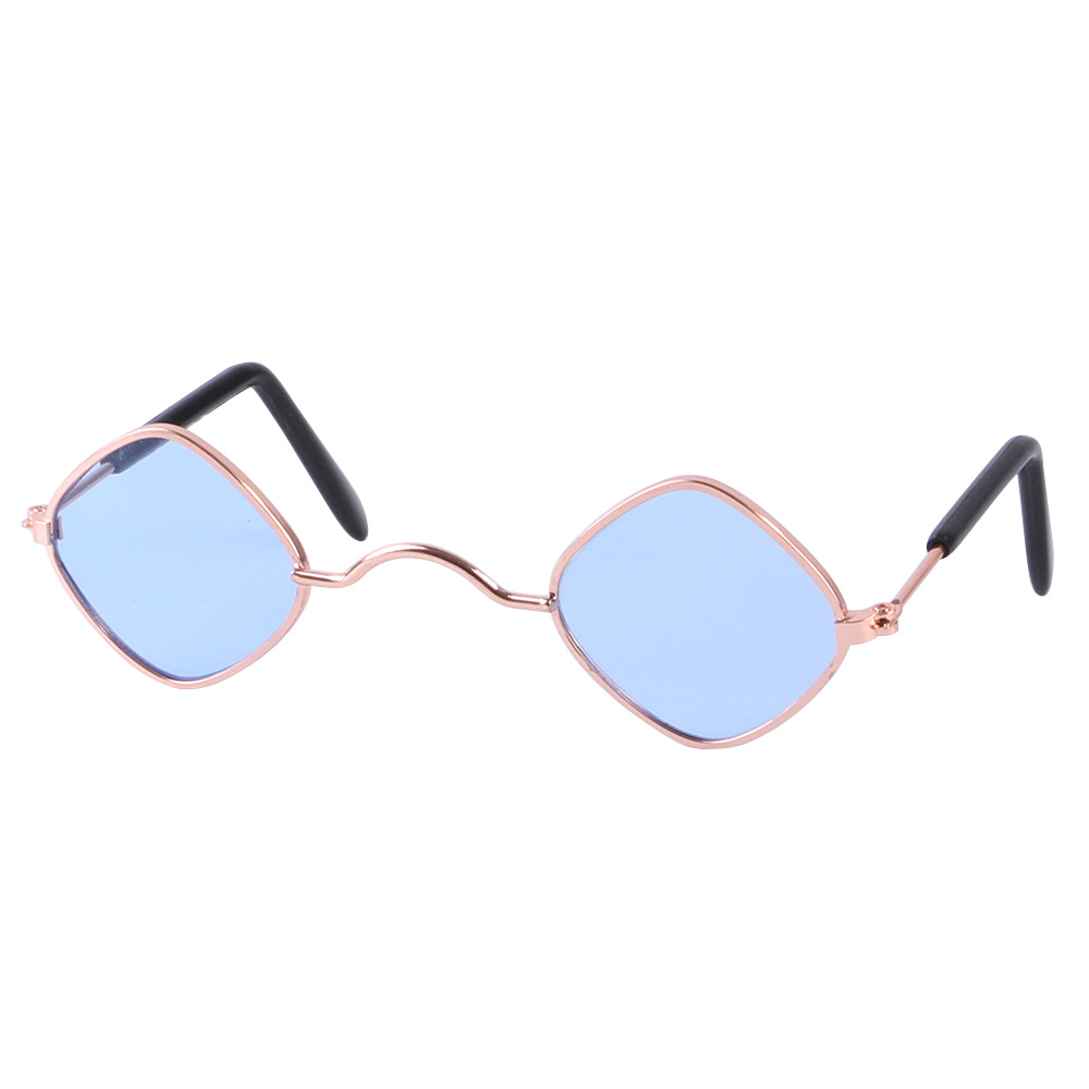 T factory direct dog glasses cute diamond color jewelry teddy sunglasses personality funny dog eyes