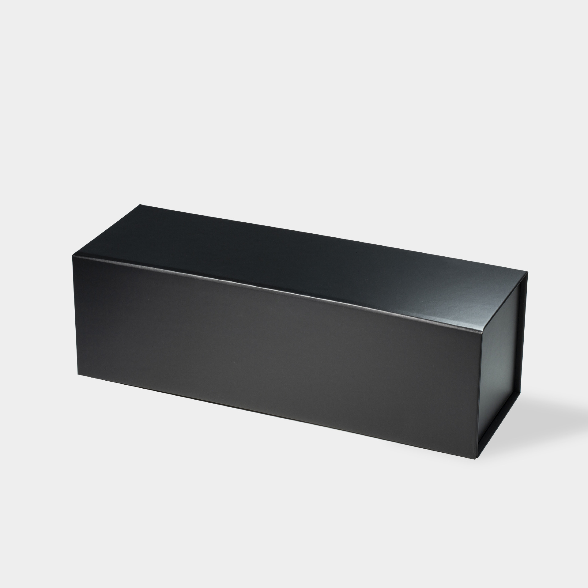 in stock folding box 31*10*10cm black and white kraft red wine champagne single bottle wine beverage packaging box