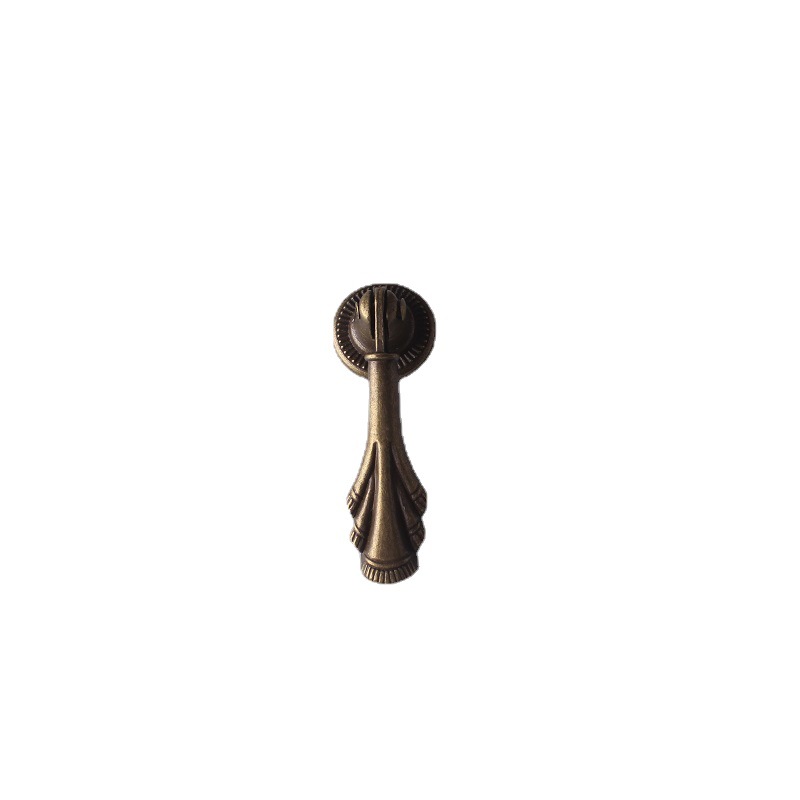 Gift Box Small Handle Accessories Jewelry Box Drawer Small Handle Classical Antique Single Hole Packaging Small Handle Accessories