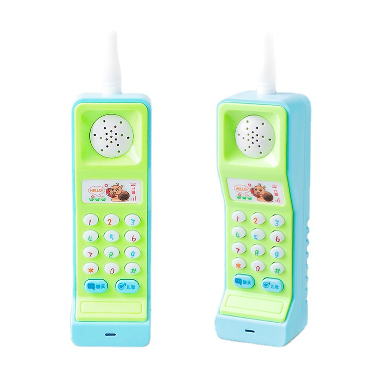Children's Big Brother Toy Mobile Phone Music Baby Early Education Machine Baby Simulation Toy Phone Cartoon Learning Model