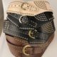 New Y2K rivet punk wide belt personalized hot girl fashion Joker retro cross-border belt supply