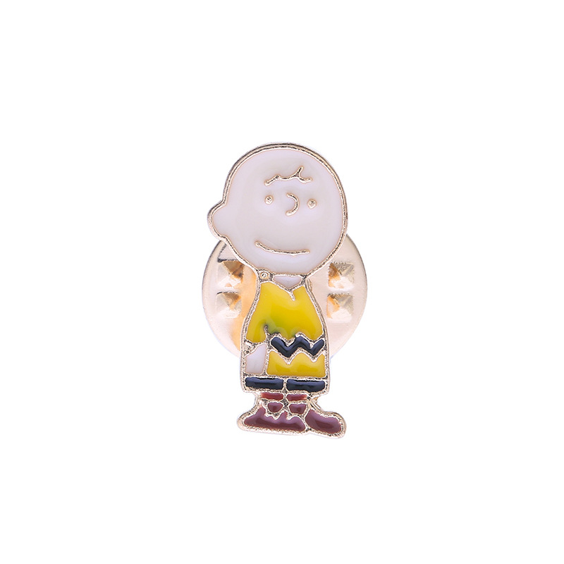 Charlie family enamel fashion Japanese cartoon cute brooch pin jewelry cute corsage jewelry badge