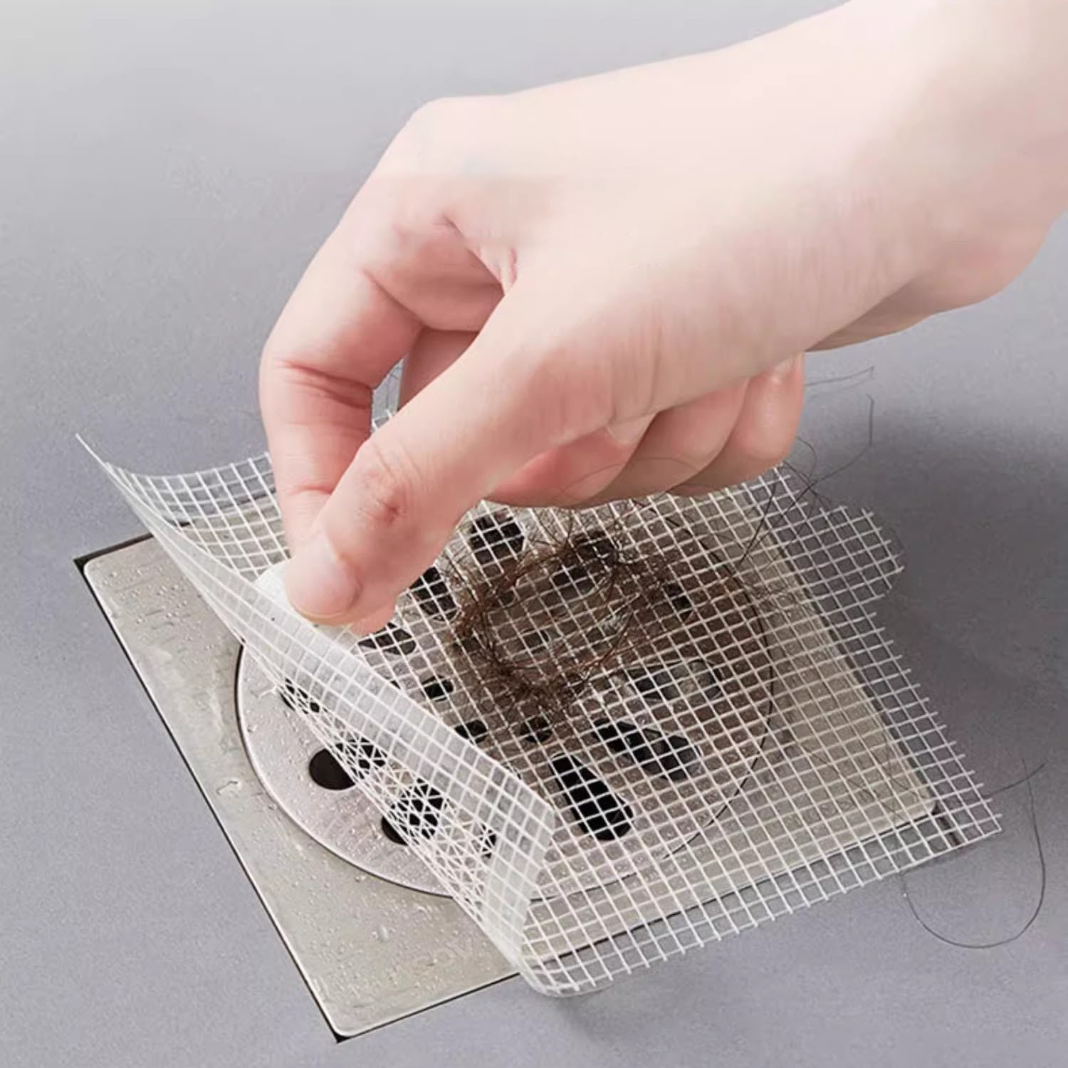 Bathroom Sewer Filter Disposable Floor Drain Sticker Hair Filter Sticker Insect-proof Floor Drain Sticker