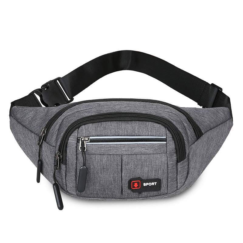 Sports Outdoor Multifunctional Waterproof Pocket for Men and Women Large Capacity Cash Collection Business Site Work Mobile Phone Bag