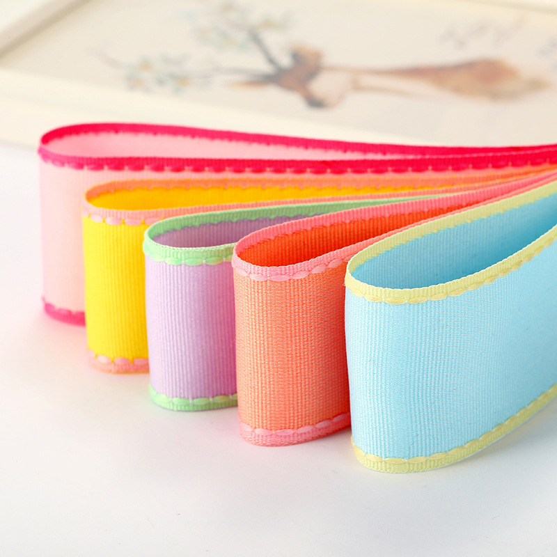 Korean Bilateral Jump Rib Hair Ornaments Bow Clothing Shoes and Hats Home Textile Accessories Gift Box Packaging DIY Handmade