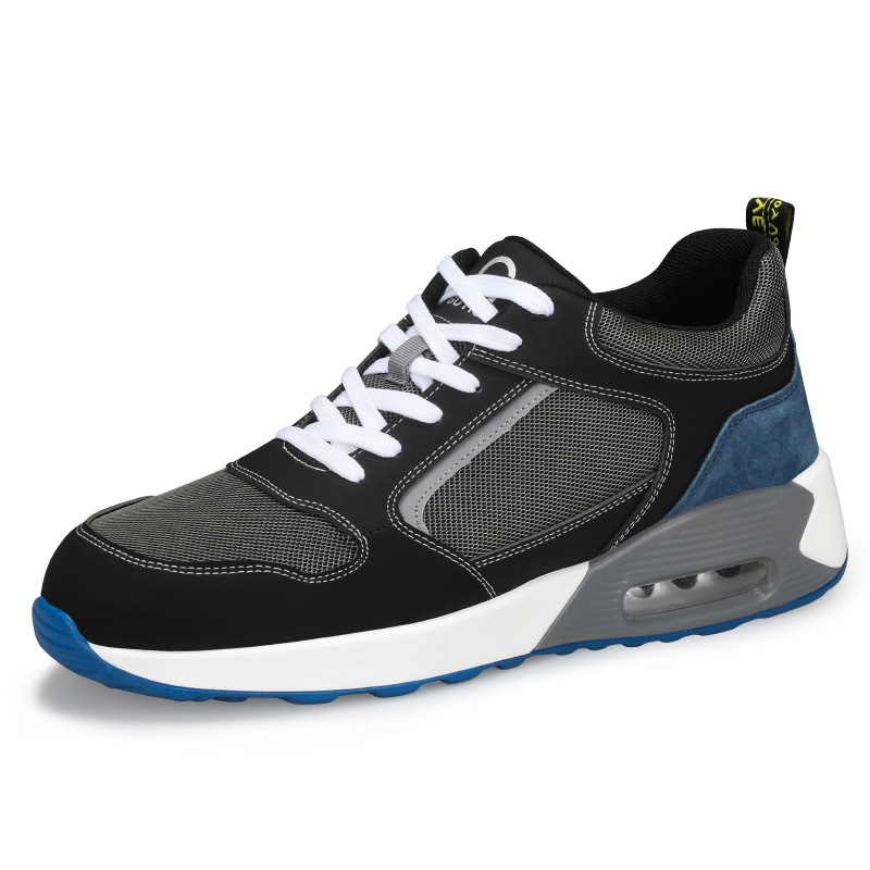 Cross-border Labor Protection Shoes Men's Anti-smashing and Anti-piercing Steel Toe Safety Shoes Lightweight and Comfortable Summer Breathable Soft-soled Work Protective Shoes