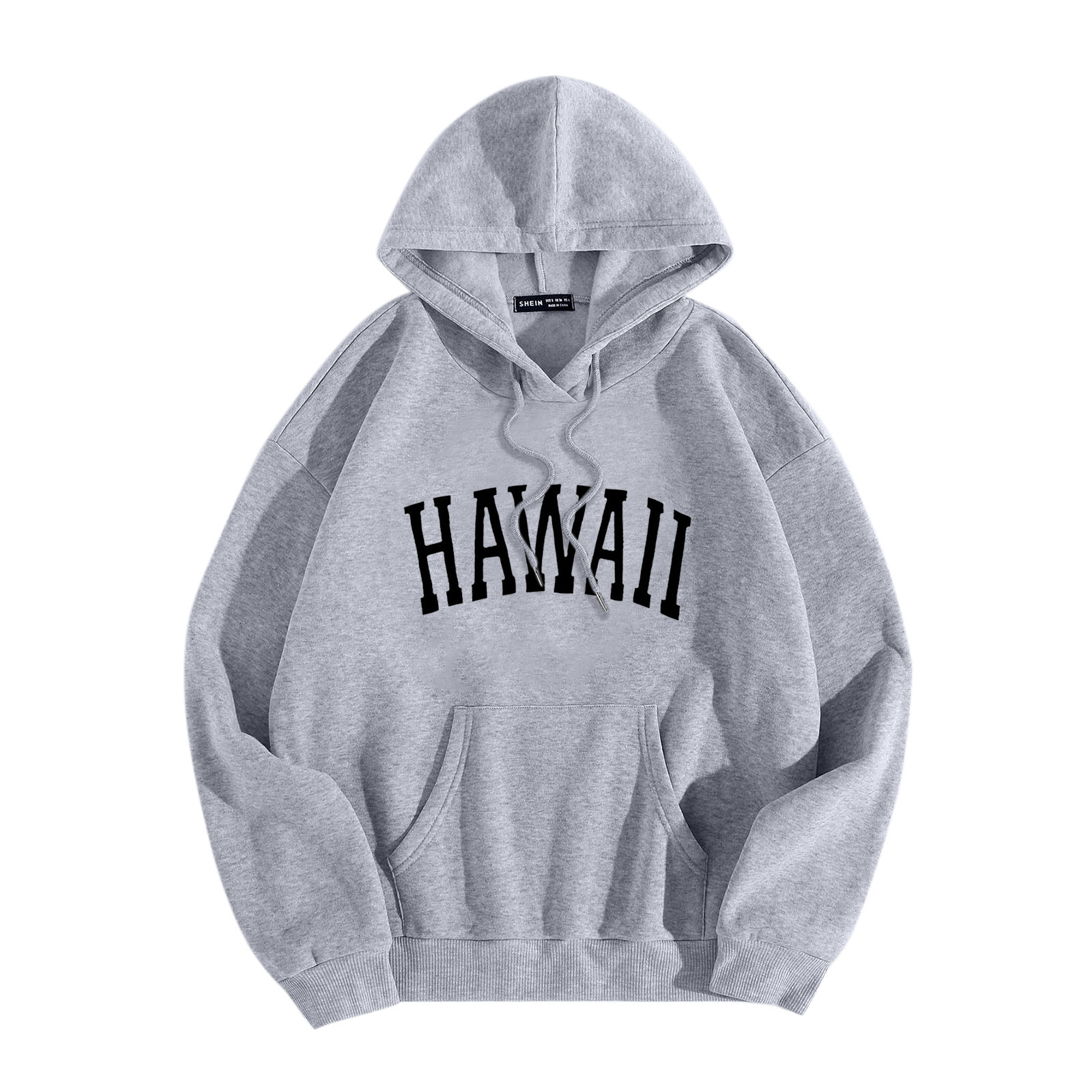 2022 European hooded sweater women's fashion fleece-lined warm baseball uniform long sleeve printed letter casual student wear fashion