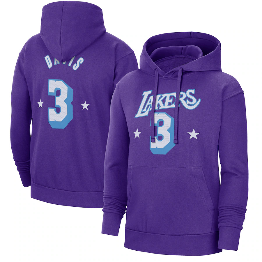 Cross-border NBA Lakers James Davis Hoodie Foreign Trade Outdoor Basketball Sports Leisure Loose Sweater Men