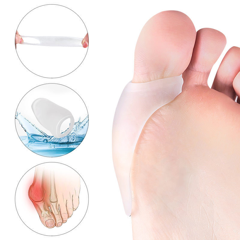 Cross-border Big Foot bone toe deformation toe care cover valgus anti-wear protective cover improve valgus toe splitter