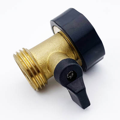 Amazon Hot Sale All Copper Garden Single Pass Ball Valve Garden Hose Connector Garden 3/4 Shutdown Valve Straight Through