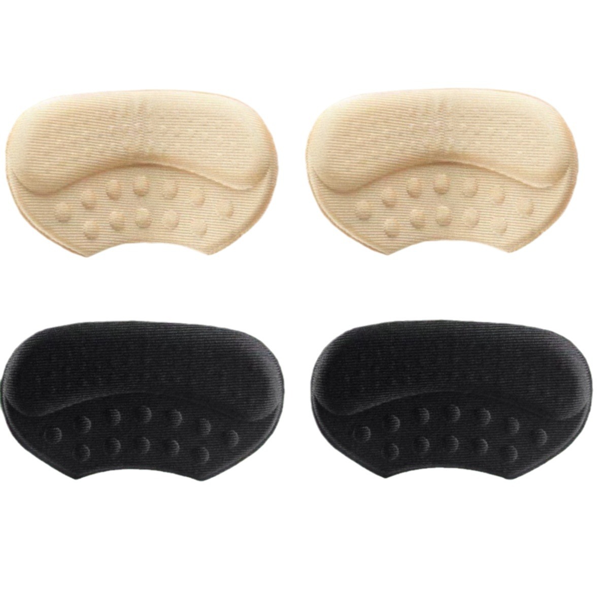 Loafers heel stickers women's anti-fall heel artifact anti-wear feet shoes large size adjustable half size pad patch shoes