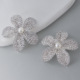 Petal Chest Sticker-silver