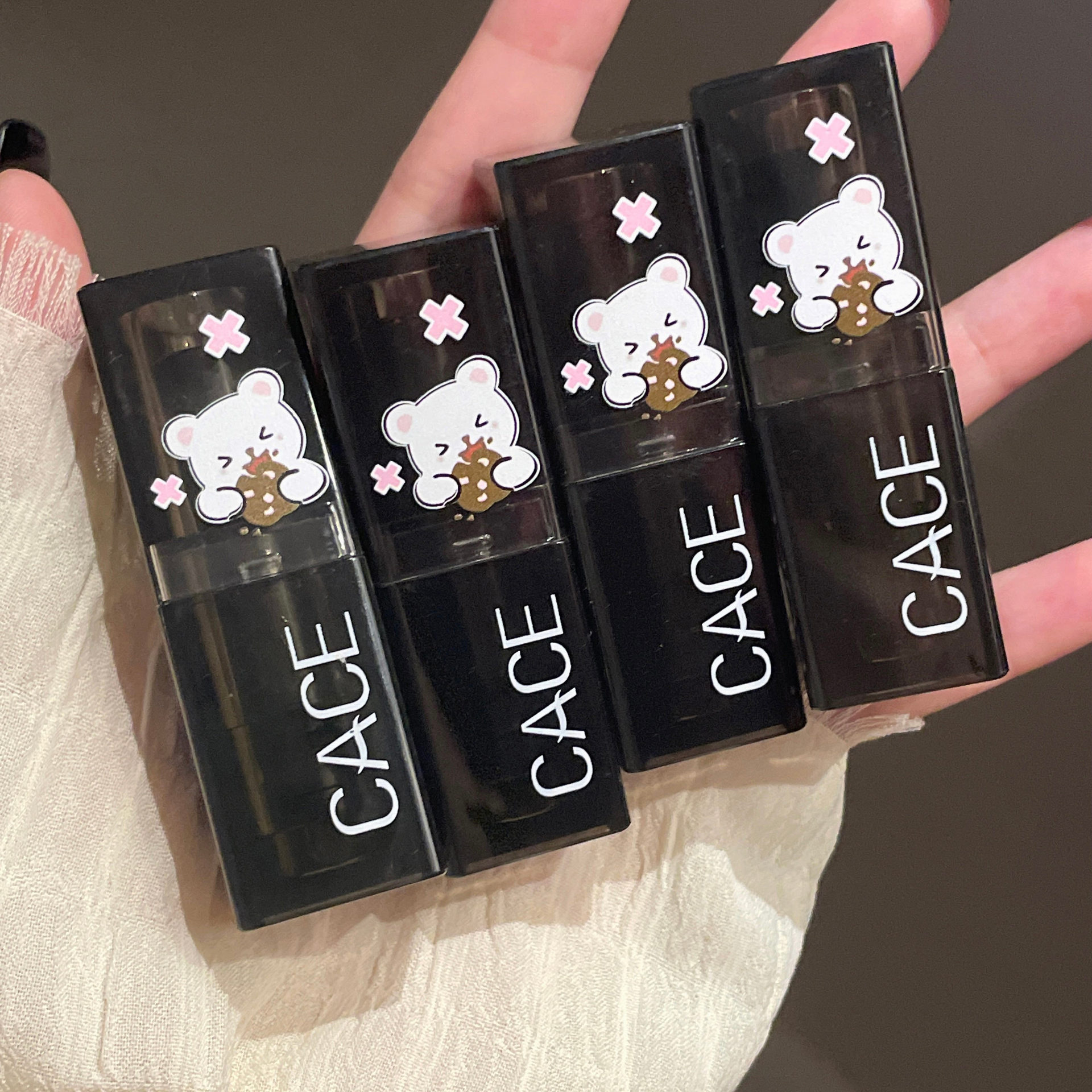 CACE Cool Planet Matte Lip Glaze Don't Pull Dry Don't Pick Leather White Lipstick Girl Joker Little Red Book Hot