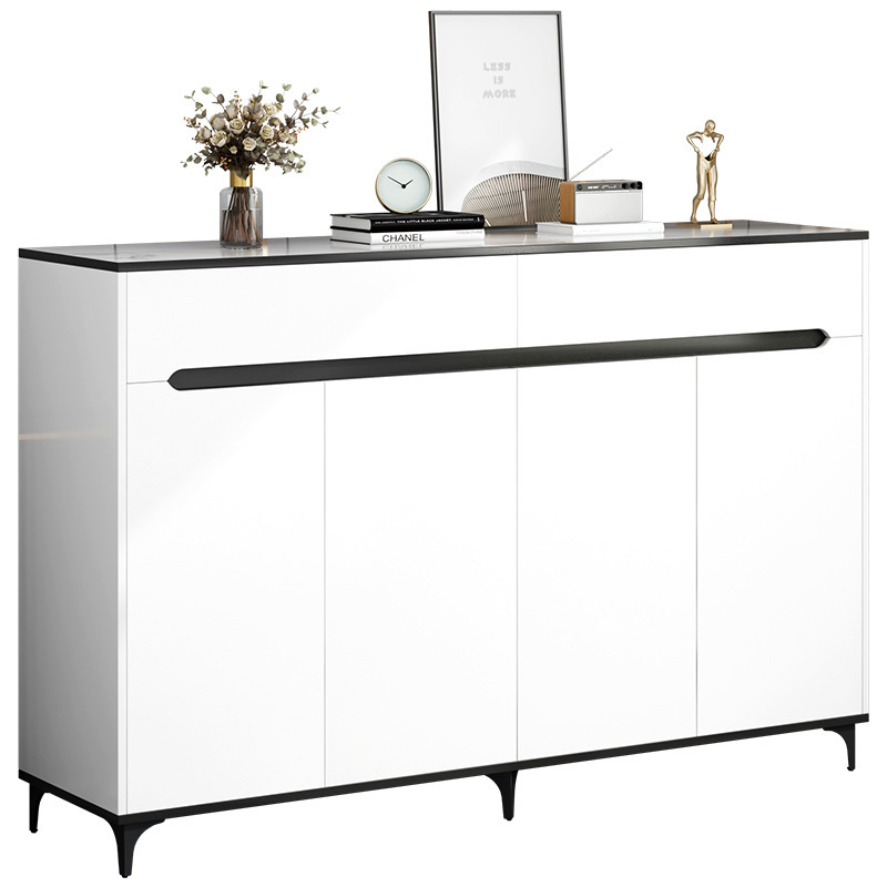Light luxury shoe cabinet home door large capacity new wall hallway cabinet storage cabinet balcony locker
