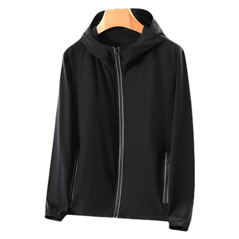 Plus large size sunscreen clothing men's thin breathable skin clothing new outdoor skin clothing sunscreen clothing women's 200kg coat