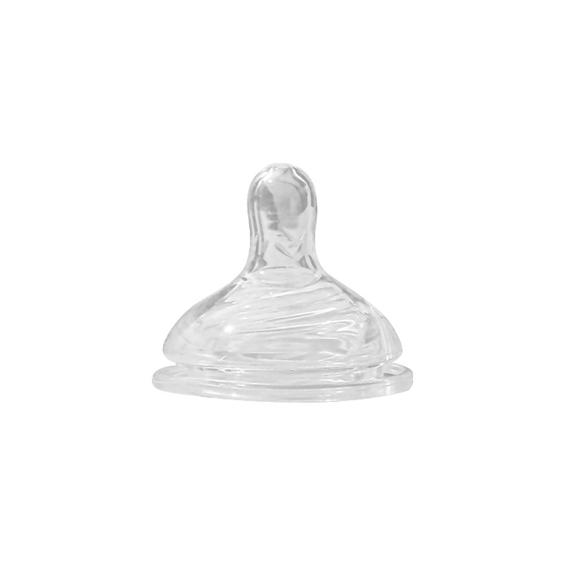 Baby Liquid Silicone Pacifier Newborn Wide Caliber Imitation Breast Milk Baby Pacifier Flexible Tear Resistant Pacifier