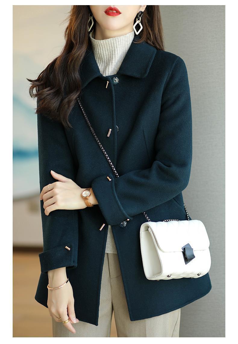 New Women's Fashion Small Casual Slim Versatile High-end Cotton Wool Coat Trendy Jacket_voghion.com