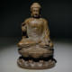 Sakyamani Buddha statue decoration antique collection vintage home decoration decoration Buddha Buddha desktop decoration